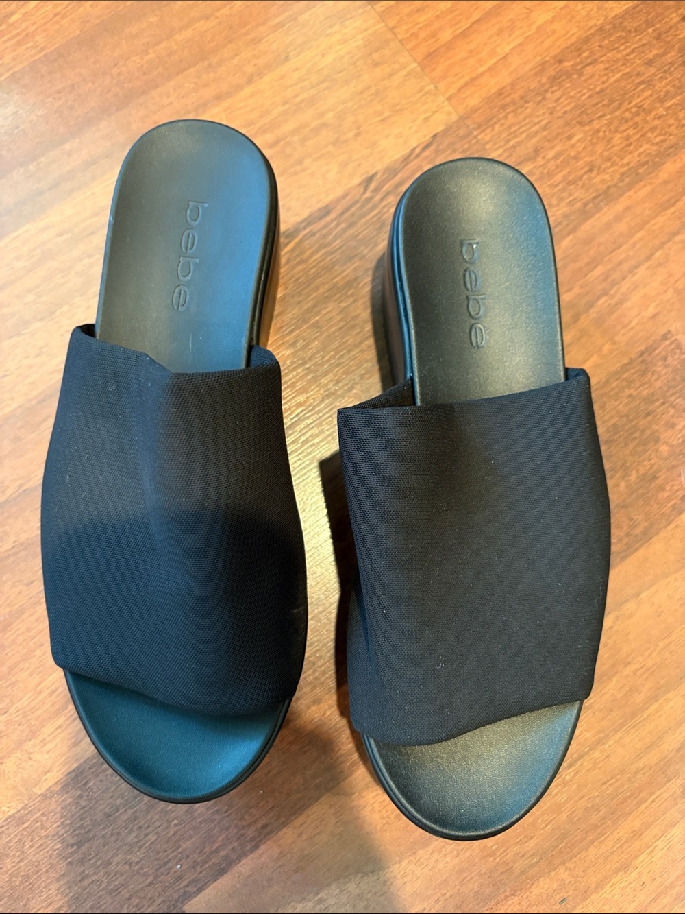 Bebe platform slinky y2k sandal size 6